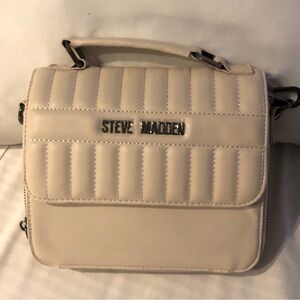 Steven Madden brand new cream crossbody purse gift wallet